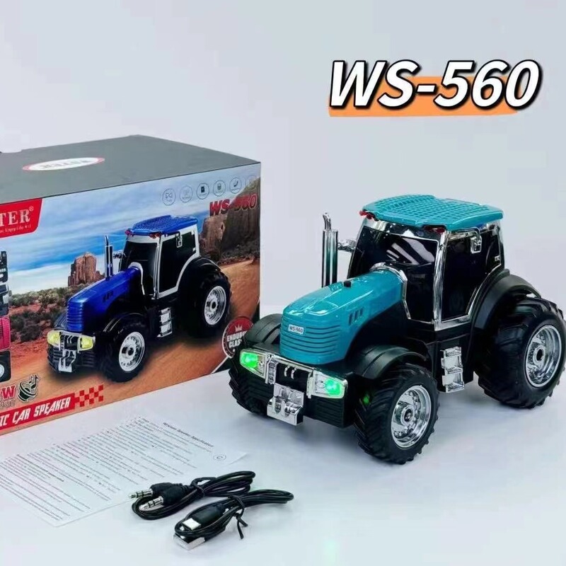 Cross-border Style WS560 Tractor Classic Car Model Bluetooth Audio Subwoofer Wireless Outdoor Speaker Gift Cross-border Style WS560 Tractor Classic Car Model Bluetooth Audio Subwoofer Wireless Outdoor Speaker Gift