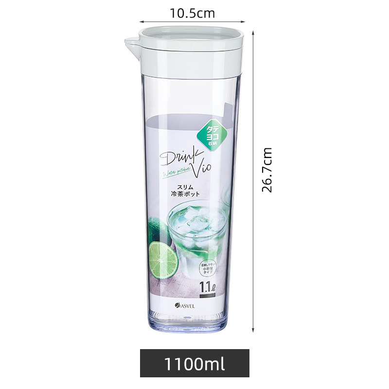 コールドケトル日本アスベル家庭用冷蔵庫冷蔵プラスチック高温耐性水出し茶ジュース飲料バレルコールドケトル|undefined