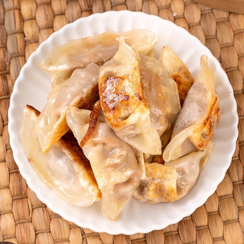 整箱蒸煎饺千味央厨玉米猪肉煎饺锅贴半成品早餐冷冻食材饺子|undefined