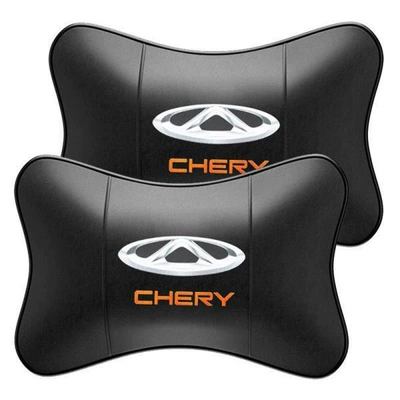 Headrest | neck pillow - chery-car-logo-a-pair-of-headrests-standard