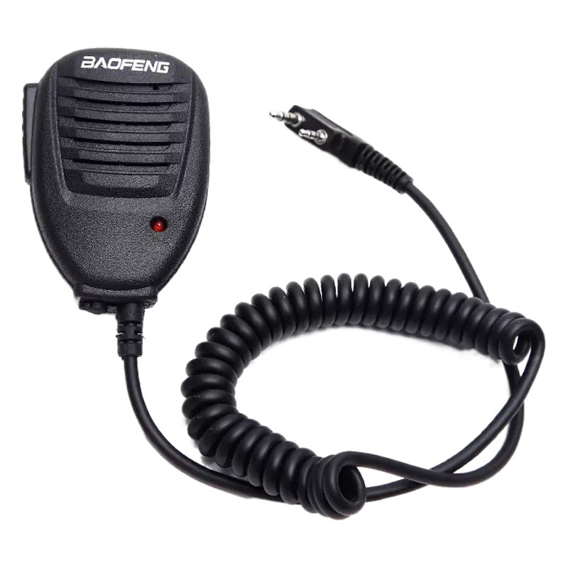 Baofeng/baofeng UV-5R original K-cabeza universal walkie-talkie micrófono de mano hombro micrófono conveniente llamada durabilidad