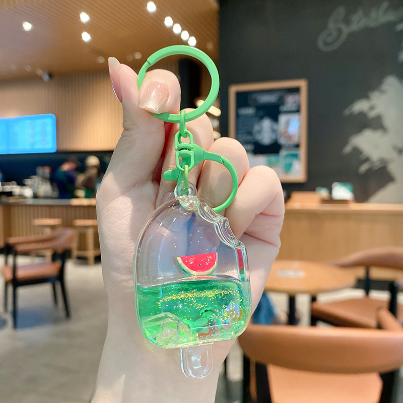 Cartoon Dream Bear Girl Keychain leche rosa muñeca adorable bolso de pareja colgante pequeño regalo al por mayor