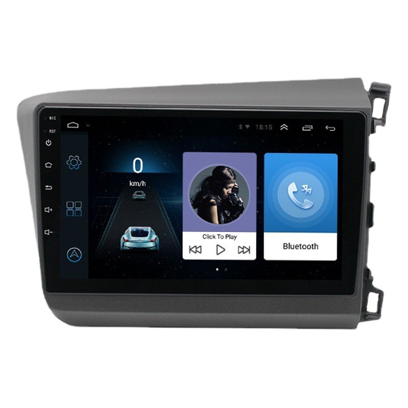 Aplicable para 2012-2015 Honda Civic de control central de Android de pantalla grande de navegación para automóvil todo en uno