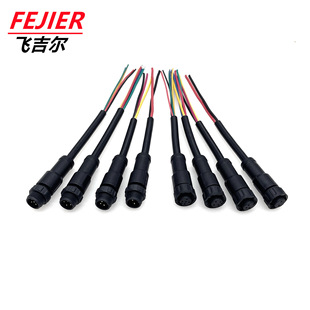 M12������ˮ���^ 2p-8p���ղ��^�ضȂ������B�������^ IP67��ˮ��