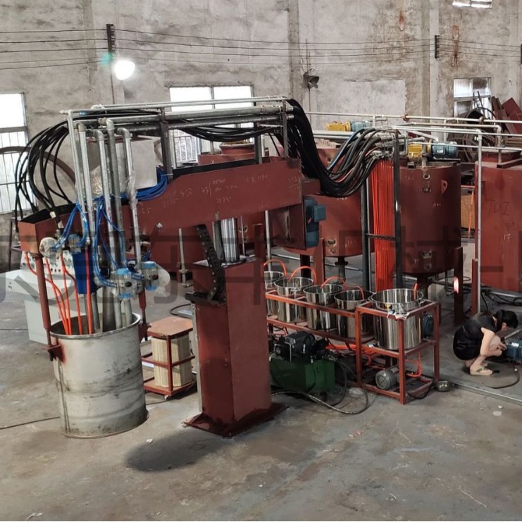 PU高回弹海绵半自动箱式发泡机海绵发泡设备聚氨酯发泡机械设备