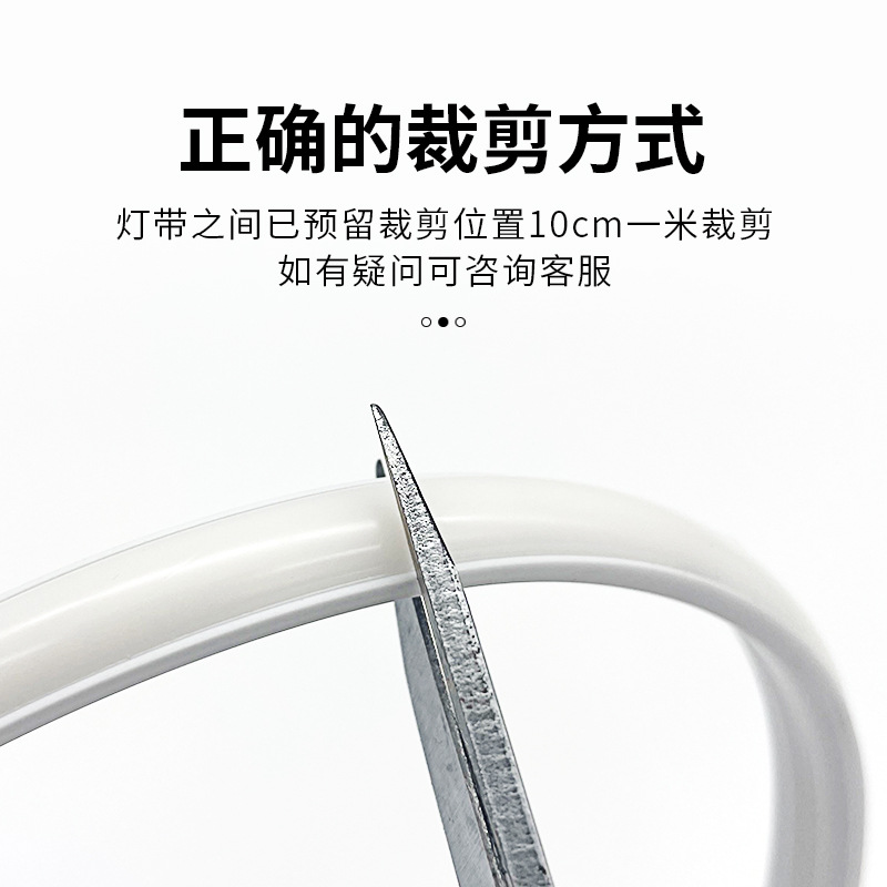 Cinta de luz cob de alto voltaje de 220v con techo impermeable al aire libre, ranura oscura, atmósfera brillante, sin partículas, iluminación para el hogar, tira de luz led
