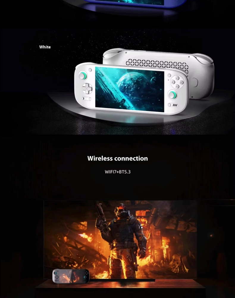 Odin 2 Portal Android 8 Gen 2 chip OLED large screen 120Hz gaming