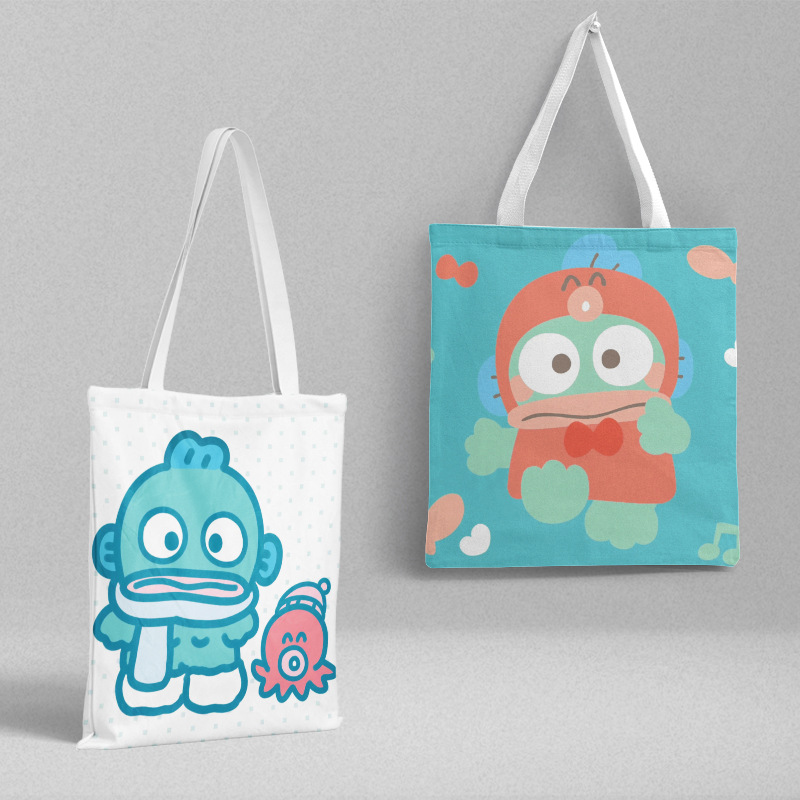 Bolsa de lona Sanli Gull pequeña fresca y simple estilo ins versión coreana hermosa bolsa de hombro bolsa de compras portátil al por mayor