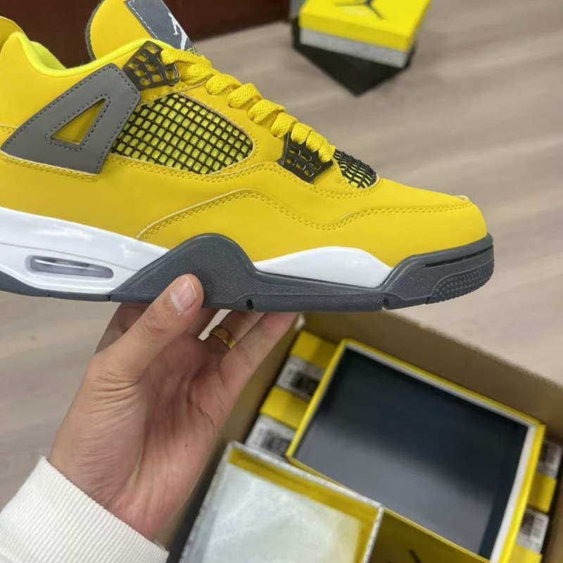 Special Price Jordan Aj4 Mid-Top Men's Sneakers from Putian Factory, Suitable for Celebrities, Looking for Agents