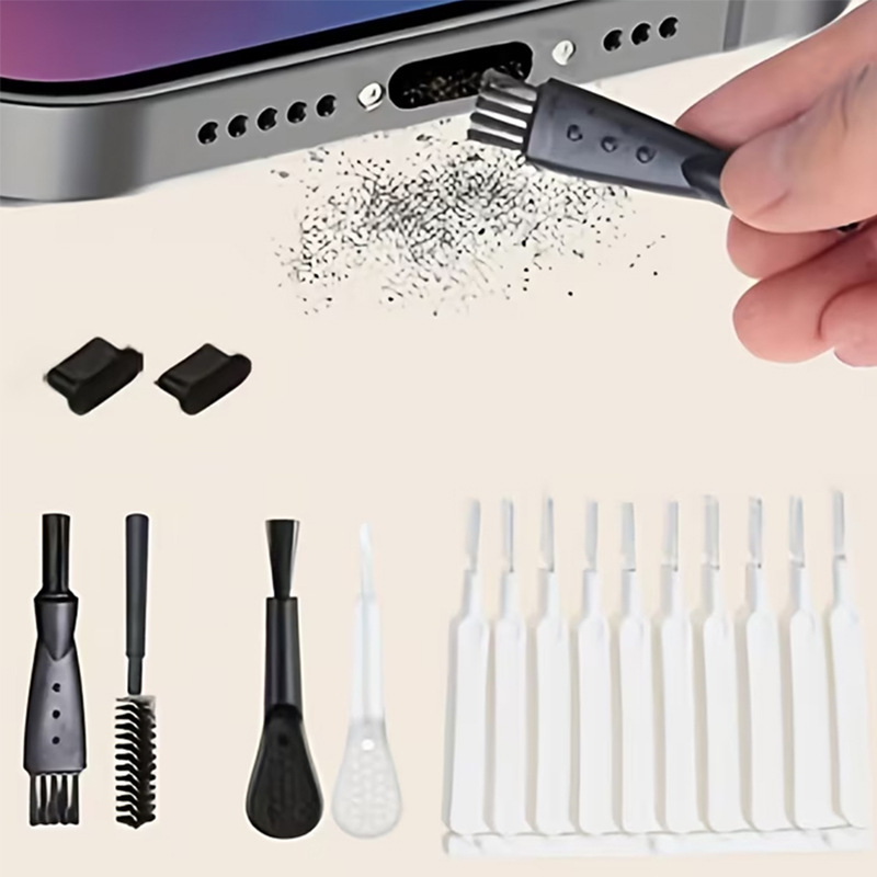 Mobile Phone Cleaning Kit, Charging Port Dust-Proof Cleaning Set, Computer Keyboard Cleaning Tool, Suitable for Iphone15 Mobile Phone Cleaning Kit, Charging Port Dust-Proof Cleaning Set, Computer Keyboard Cleaning Tool, Suitable for Iphone15