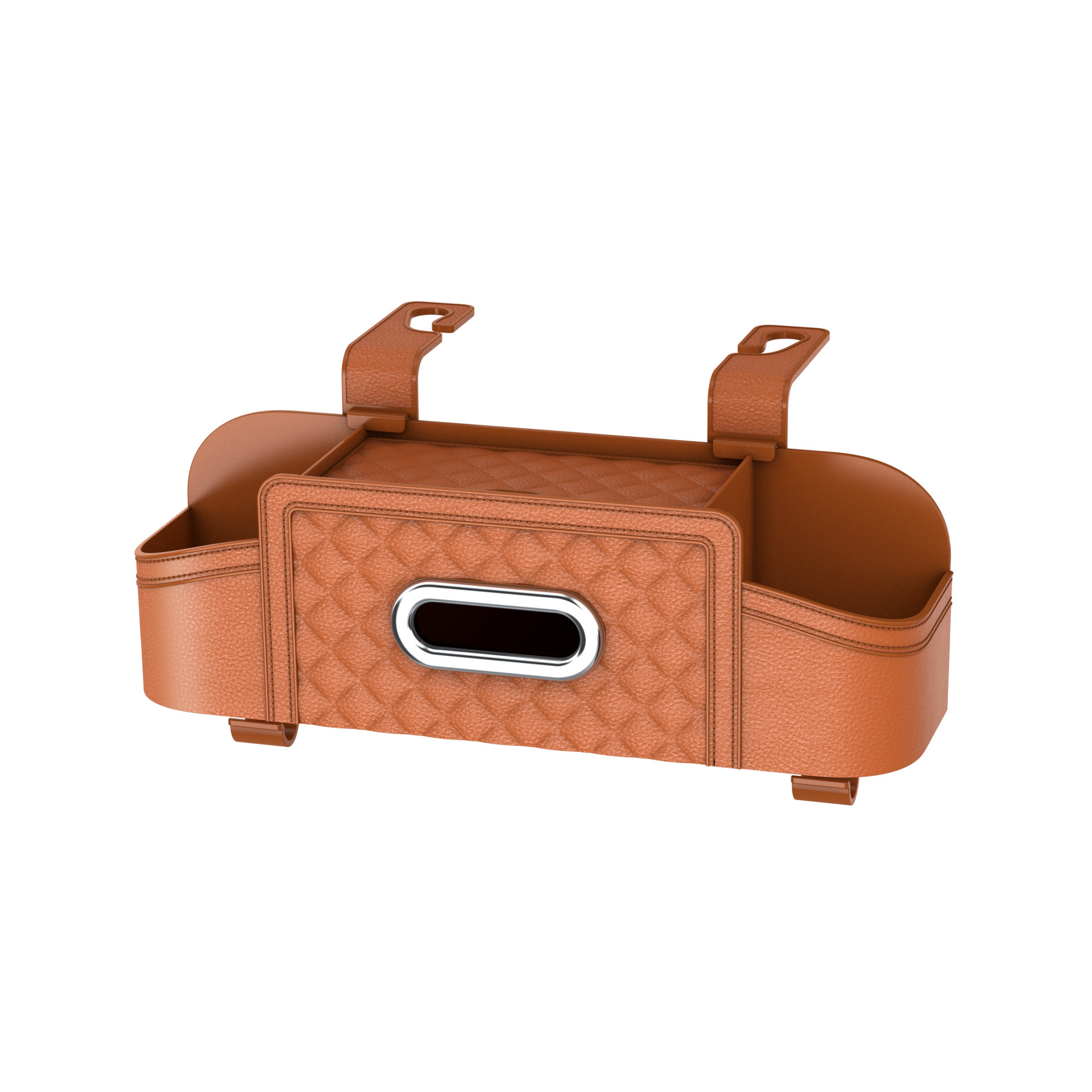 Car seat back storage box, hanging tissue box, multifunctional car storage box, water cup holder, seat back storage box wholesale