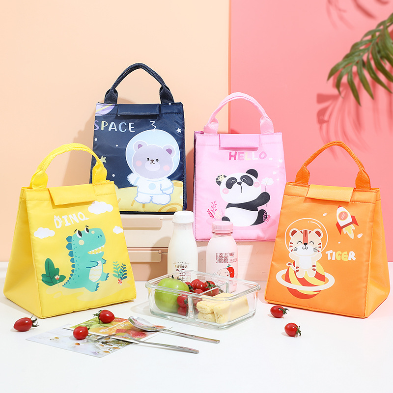 New products Adorable pet Bento bag goods in stock Selling heat preservation Ice pack Lunch bag Repeat Use Ice bag aluminum foil Lunch Bags