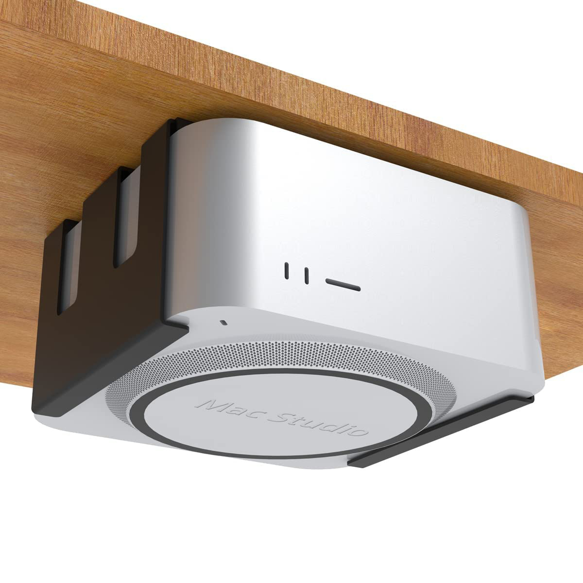 Soporte de almacenamiento de metal Mac mini m4 Soporte de almacenamiento de metal debajo del escritorio Mac Studio