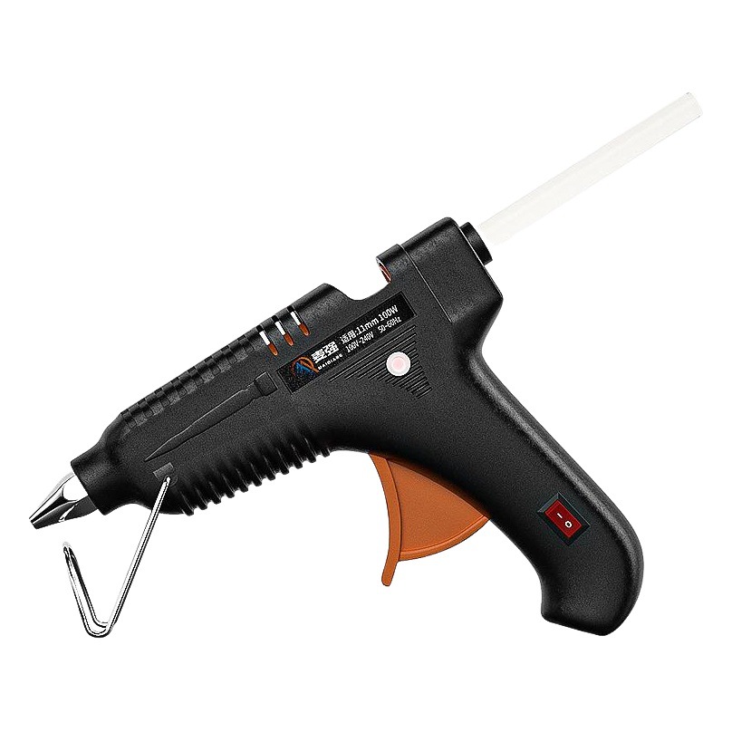 Pistola de fusión en caliente de bricolaje de comercio exterior de Maiqiang, pistola de pegamento pequeña hecha a mano para el hogar, pegamento de fusión en caliente, pistola de pegamento de fusión en caliente