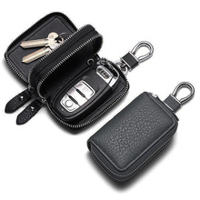 厂家定制真皮汽车钥匙包 头层牛皮汽车钥匙套 通用汽车遥控器皮套