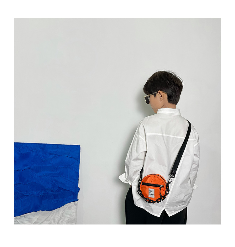 90g Weight Nylon Lining Material Zipper Closure Type Single Shoulder Strap Strap Type Coin Purse Bags Type Casual, Holiday Occasion Nylon Material Letter, Solid Color Pattern All Seasons Season Unisex Gender Streetwear Style Round Shape Mini Size Unisex Mini Nylon Letter Solid Color Streetwear Round Zipper Coin Purse 4