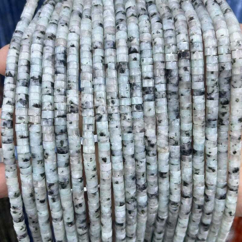 2*4mm天然石管珠隔片散珠玉髓青金水晶圆柱隔珠diy饰品配件批发|undefined