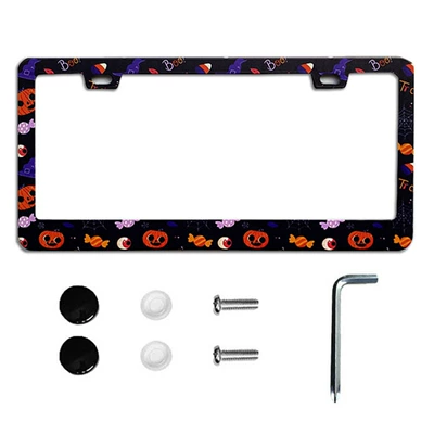 US regulations Halloween license plate frame License plate holder/license plate holder - style-2