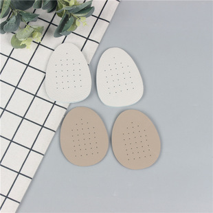 Factory wholesale cowhide front half pad foot wear foot change Code half pad sweat absorbent breathable Men's and women's four seasons half pad