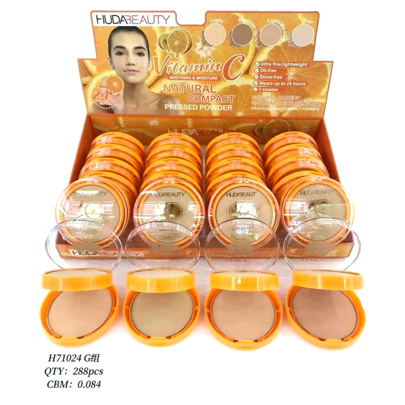 HUDA双层粉饼Beauty胡达美丽Luminous Pressed Powderهوداب|undefined
