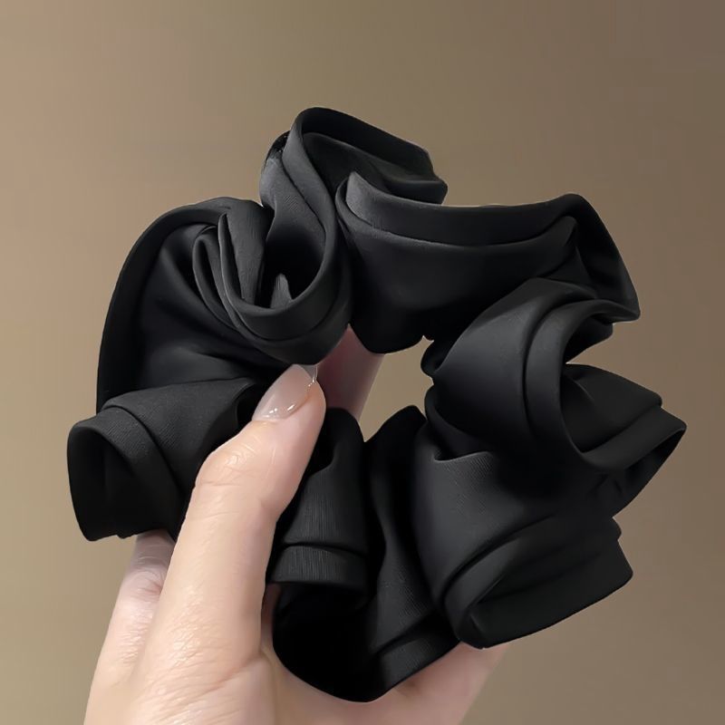 Coreano de encaje a cuadrícula anillo de cabello de intestino para mujeres 2026 nuevo estilo de cabello in-viento de gran tamaño bolas de cabello flor de tocado