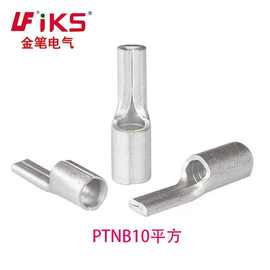 PTNB10-12扁型裸端子16-13针形冷压接线端头铜线耳