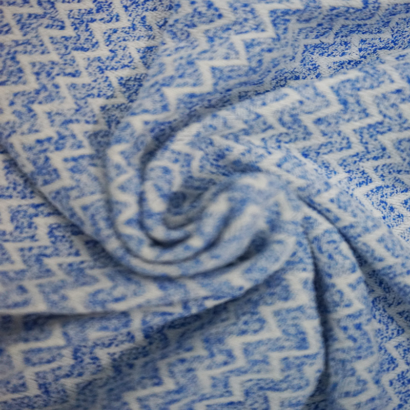 [厂直]吸水速干清洁去污防滑蓝色波浪纹蚂蚁布