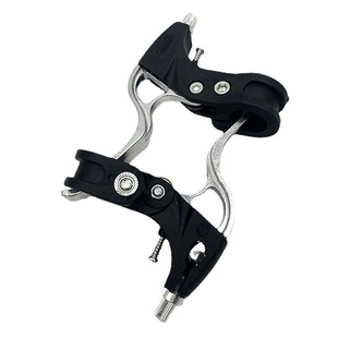 Semi-aluminum three-finger Triangle hole brake handle bicycle accessories mountain bike accessories brake handle brake handle finger handle