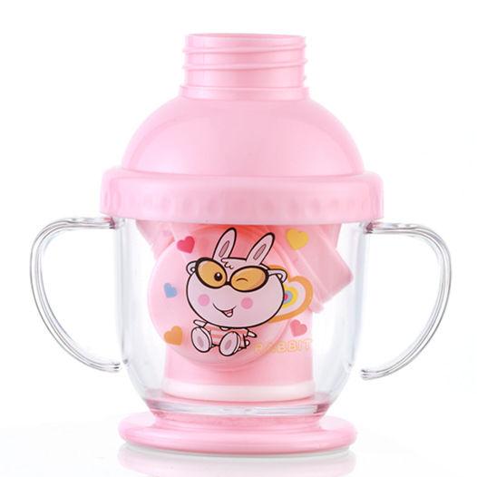 Niños multifuncional taza de beber absorbente taza de beber traje de bebé de pico de pato taza de beber