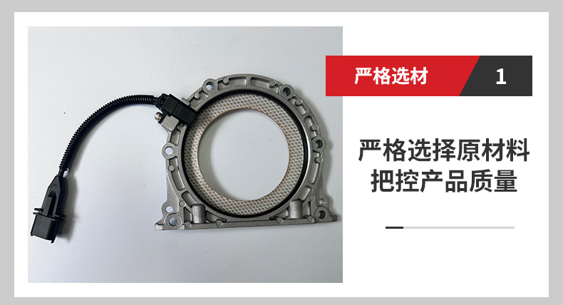 Rear Crankshaft Oil Seal, Crankshaft Position Sensor