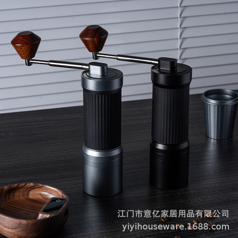 Hand-Cranked Coffee Grinder, Seven-Star Hand-Cranked Bean Grinder, Portable Folding Coffee Machine for Cross-Border Trade Hand-Cranked Coffee Grinder, Seven-Star Hand-Cranked Bean Grinder, Portable Folding Coffee Machine for Cross-Border Trade