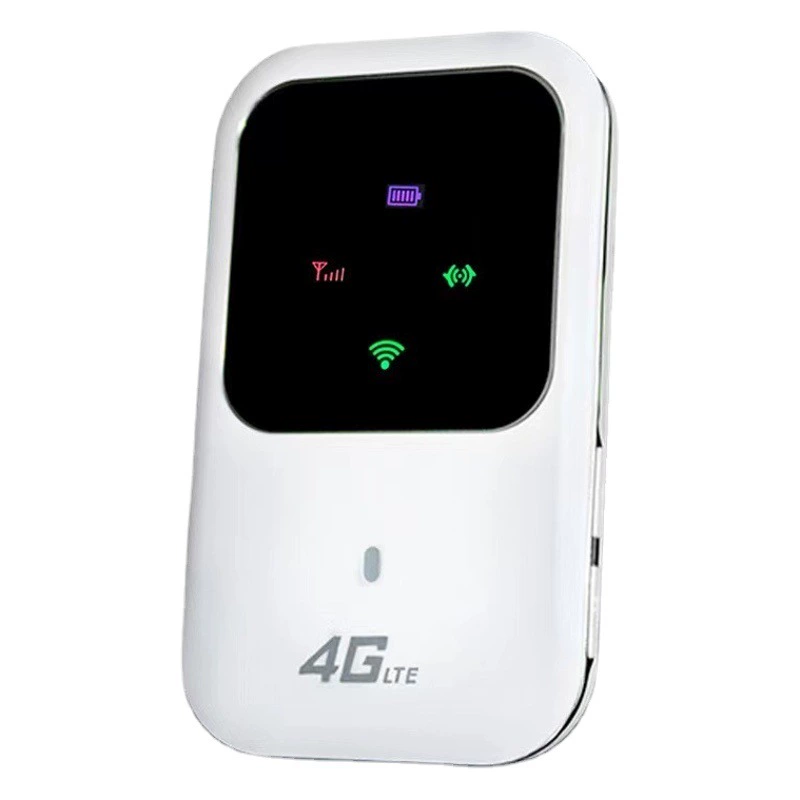 Портативный 4G Wi-Fi роутер MIFI с поддержкой SIM-карты для доступа в интернет и полной совместимостью с сетями