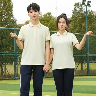 幼儿园夏季园服班服中小学生学院风儿童节毕业照新款运动校服套装