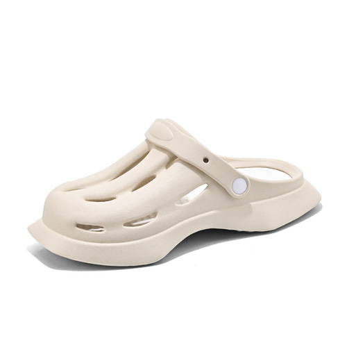 Cross-border EVA Crocs 2024 new beach sandals for couples to drag on behalf of men when they go out