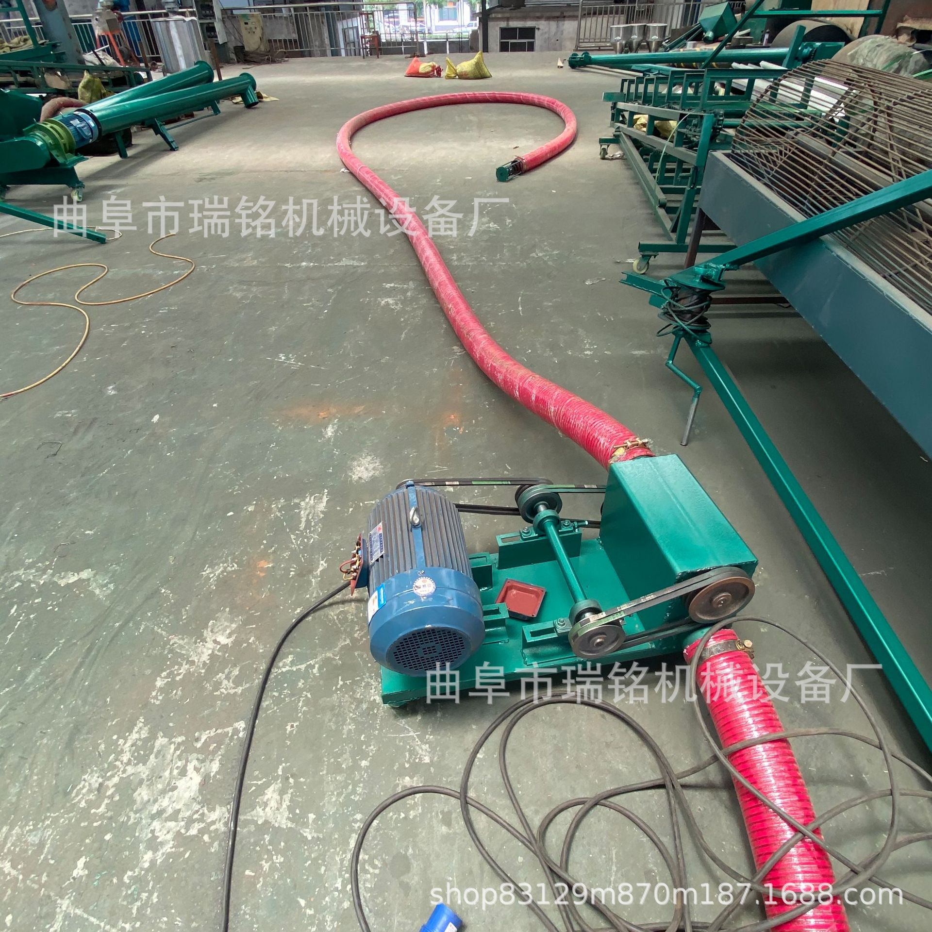 便携式粮食车载吸粮机TGFF 粉煤灰斜挂式吸料机 软管蛟龙抽沙机