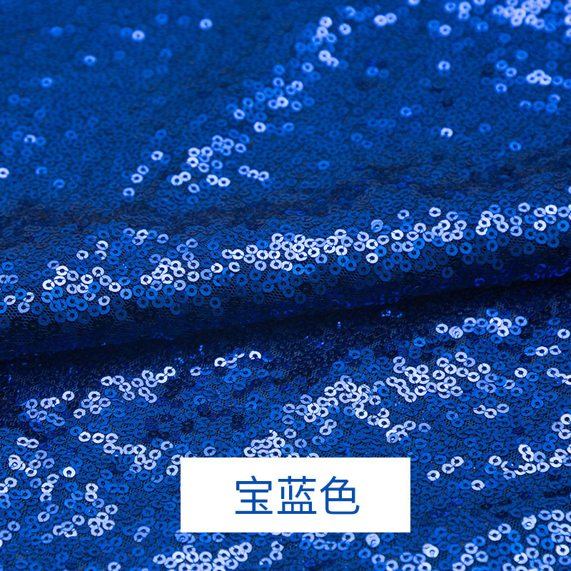 3MM亮片布料面料密网纱乱片婚庆装饰舞台背景布服装面料礼服桌布|undefined