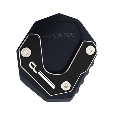 Suitable for CL250 CL500 2023 motorcycle CNC tripod tripod extended pad support plate enlarged bracket (Motorcycle pedals) - standard-black