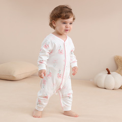 嬰兒衣服男女寶寶新生兒連體衣寶寶哈衣純棉爬服無骨四季款式連體