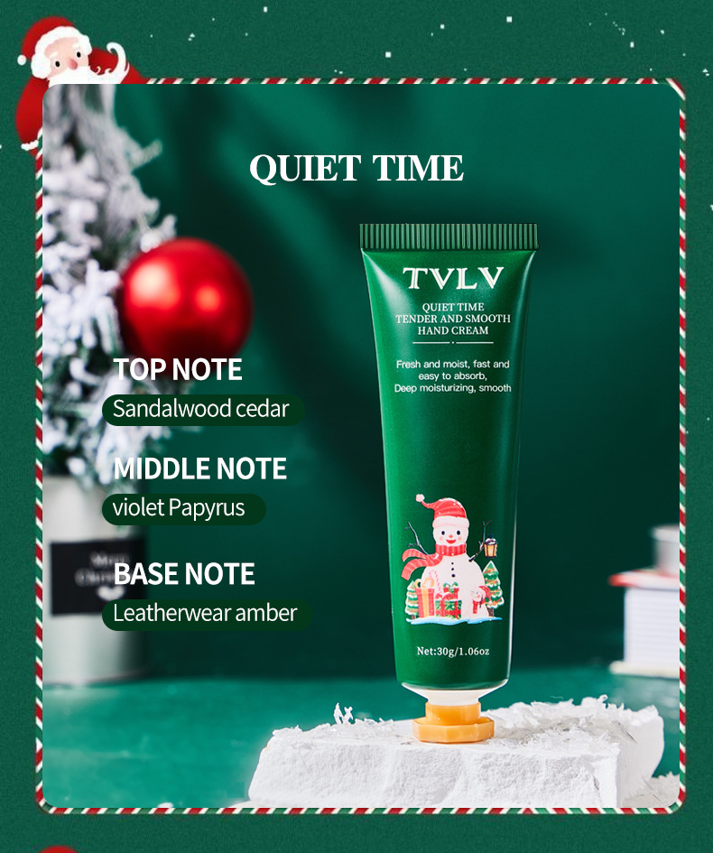 170g Weight Hand Cream Personal Care Type 1 Set Quantity Paste Material Christmas Festival Letter Pattern Elegant, Lady, Simple Style Style Letter Hand Cream Elegant Lady Simple Style Personal Care 8