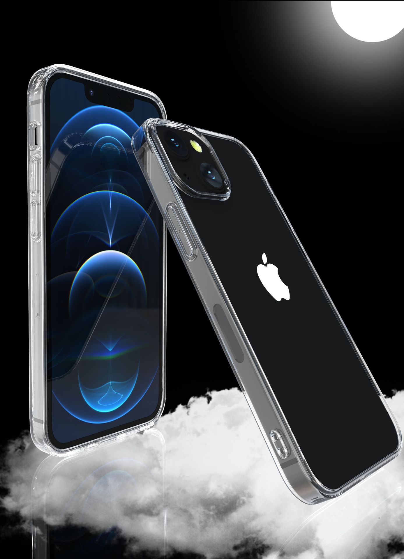 LIMERCA [İnce Delikli] Apple 16 iPhone 15 Pro Max İçin Uygun Şeffaf Telefon Kılıfı TPU