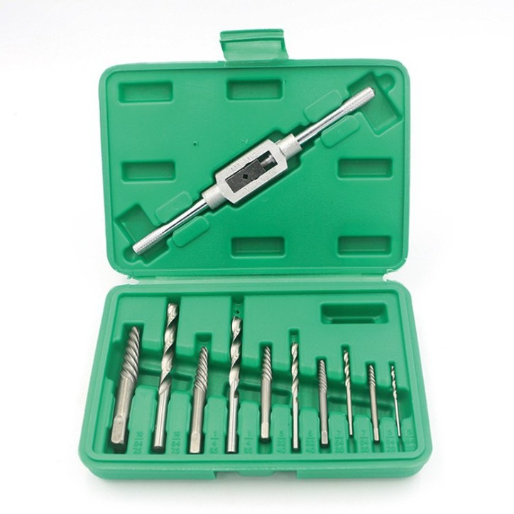 家用取出器 机修11件套断丝取出器3MM-10MM断头螺丝取出器