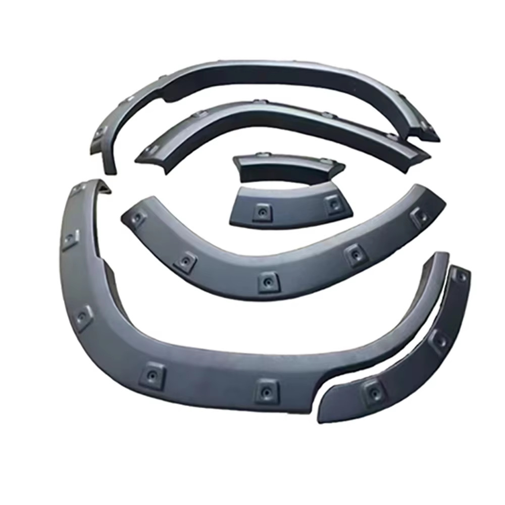 Suitable for Toyota Land Cruiser Lc200 Wheel Arch Trim with Nail Decoration Modification, Wide Body and Narrow Body Wheel Arch Extension 2015+