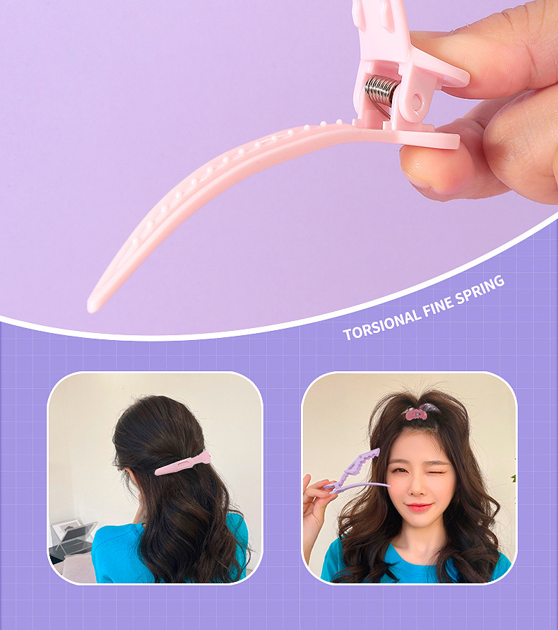 LMLTOP Crocodile Hair Clip 2 sets, hair positioning clip, makeup perming and dyeing zone hair clip SY113, carefully selected undefined