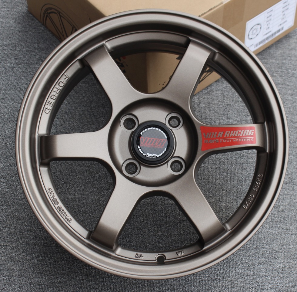 Classic TE37 modified wheels suitable for Fit Carnival Toyota 86 Reiz Golf Onksera A3 Civic