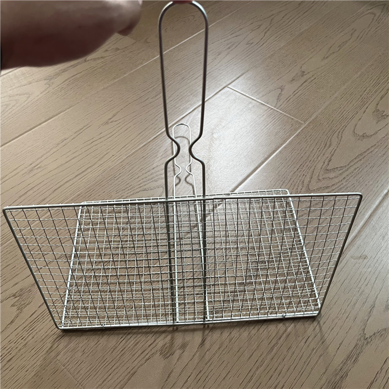 日本と韓国のステンレス鋼の鉄バーベキューネットの加工折りたたみ家庭用屋外使い捨てバーベキューネットサポートカスタマイズ|undefined