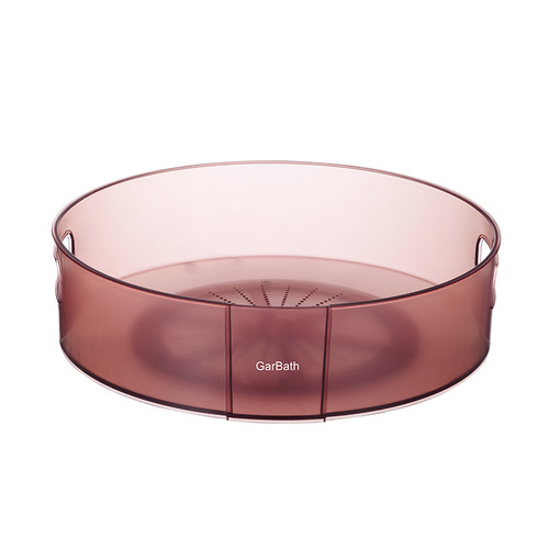 Kitchen rotating spice rack countertop rotating storage tray bathroom cosmetics rotating rack fruit and vegetable rotating rack