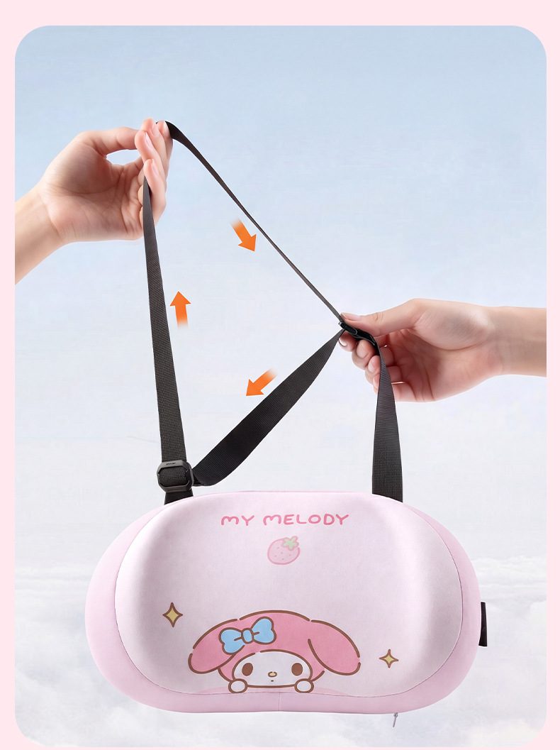 Children's car headrest, in-car cushion, cartoon neck pillow, cute car sleeping accessory, neck support pillow for use in the car