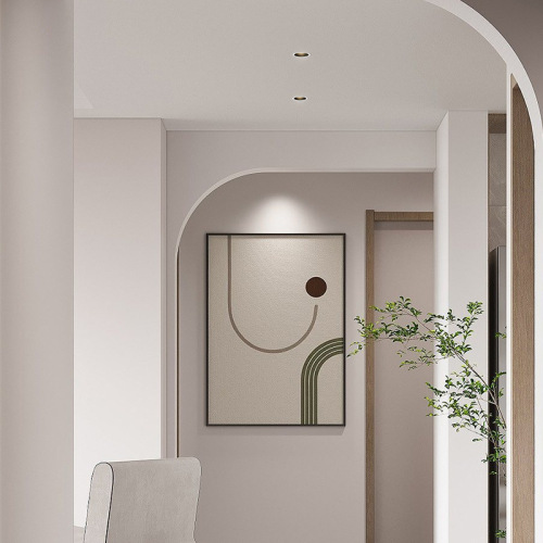 cob anti-glare spotlight household recessed downlight without main light living room lighting led ceiling light deep cup anti-glare