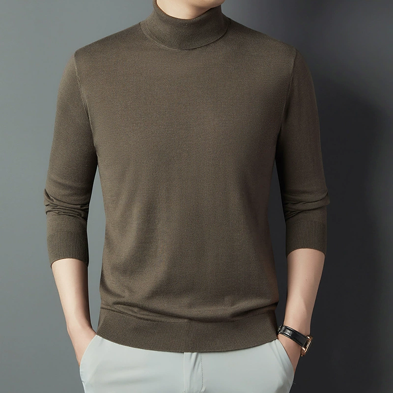 Men's knitted sweater, set, universal long-sleeve