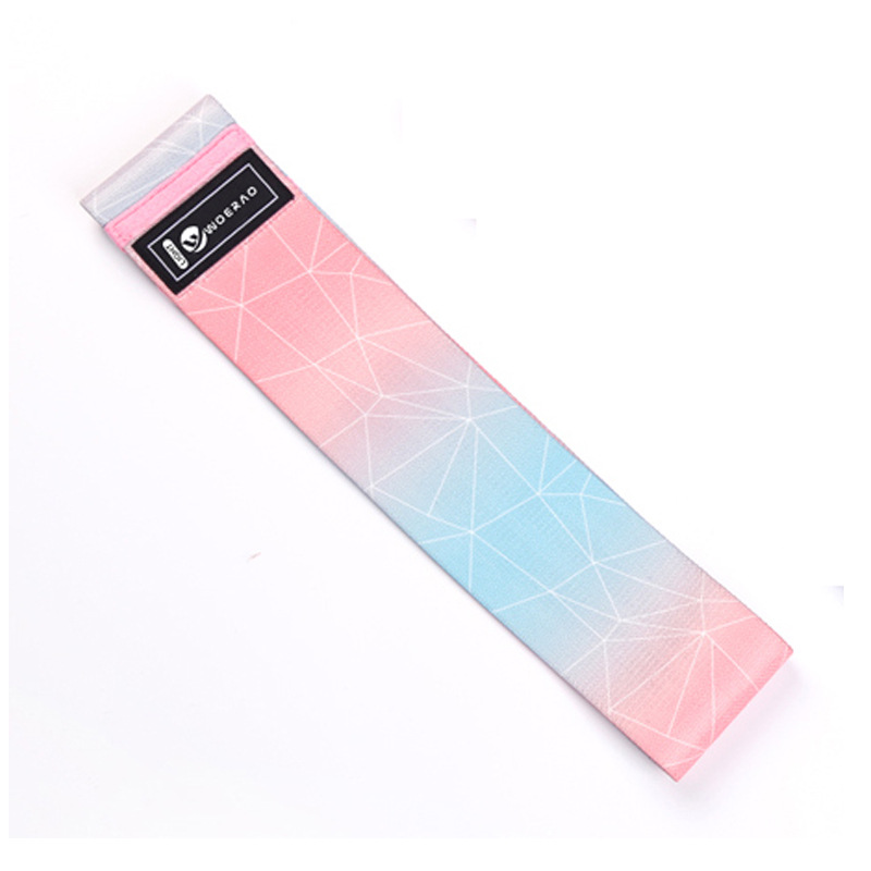 Banda de tensión de yoga antideslizante transfronteriza Levantamiento de cadera estiramiento anillo de cadera banda elástica fitness estiramiento ejercicio banda de resistencia en cuclillas